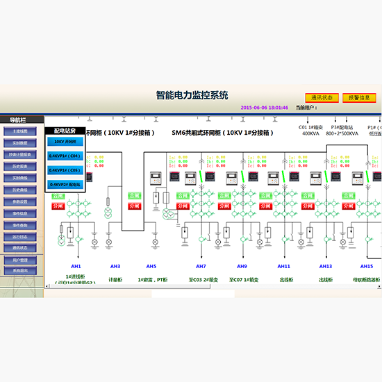 配网开关站智能监控后台系统